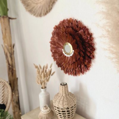 Miroir Juju Hat « Perles Océane » – Une touche de lumière inspirée par la mer