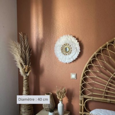 Miroir Juju Hat « Perle d’Agafay » – Un éclat bohème entre désert et mer