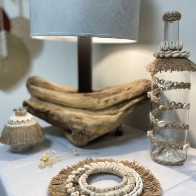 Vase décoratif « Brise de Lovina » – Un souffle marin dans votre maison